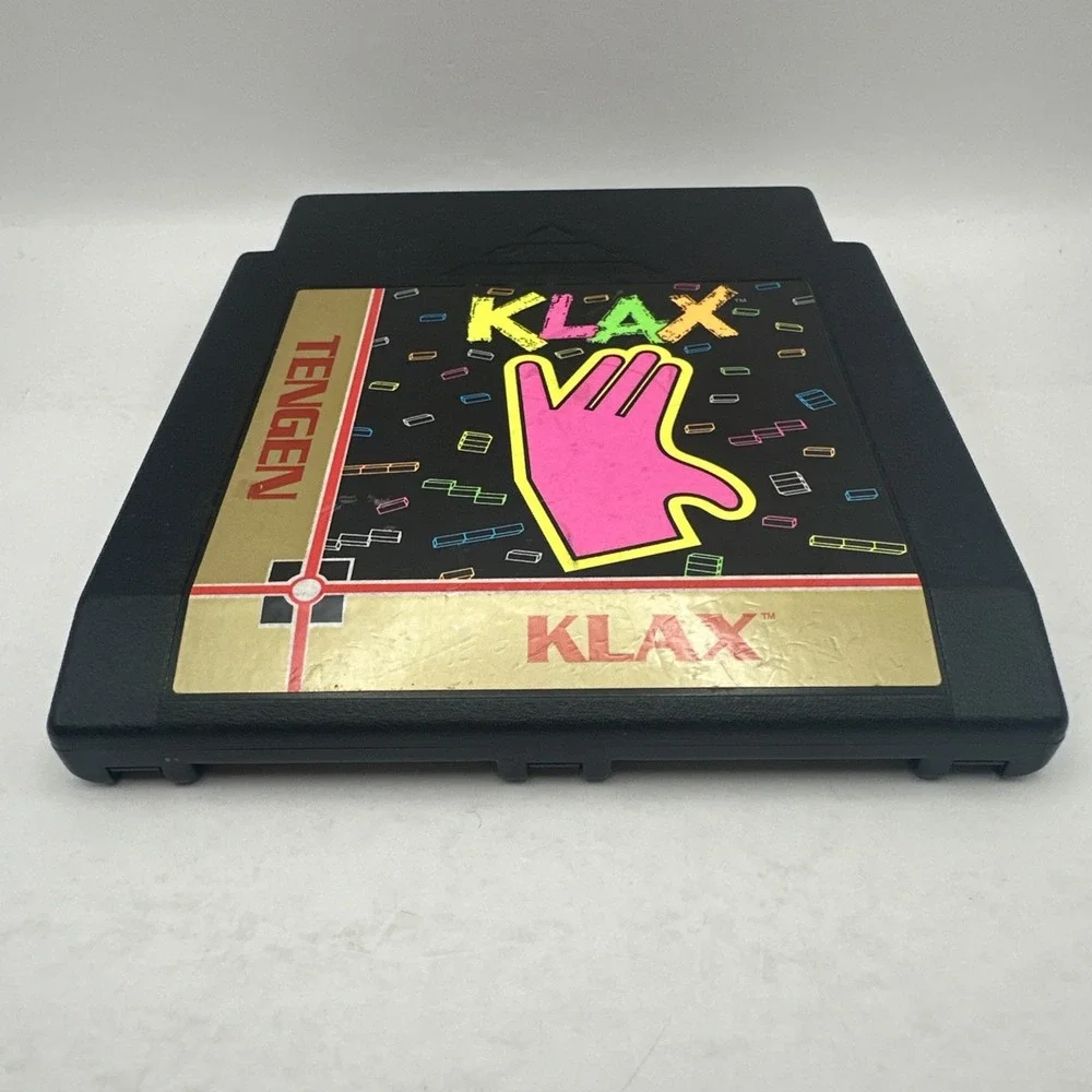 Klax Nintendo NES TENGEN Game Cartridge VGC